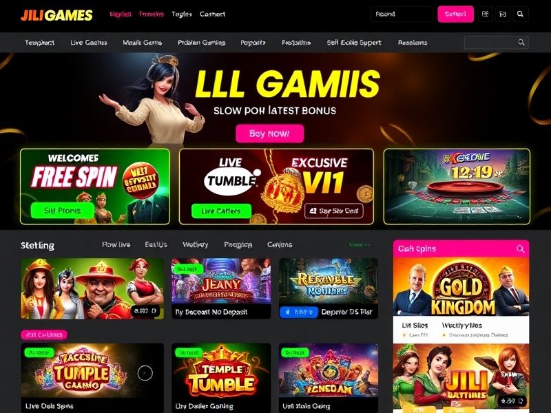 Welcome to Jili Games – the ultimate online casino platform offering live dealer games, slots, and real-money gambling. Experience 24/7 entertainment, exclusive bonuses, and secure gaming at jiligames.com.